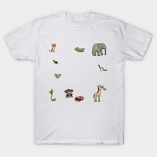 Wildlife T-Shirt by madmonkey